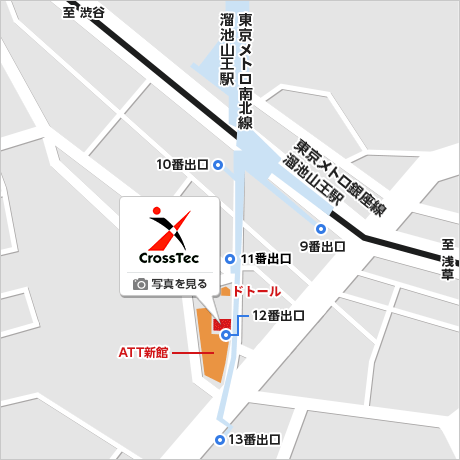 東京本部地図